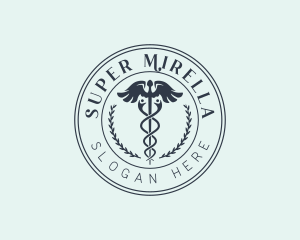 Caduceus Medical Clinic logo design