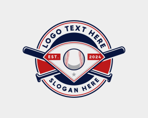 Baseball Club - Baseball League Sports logo design