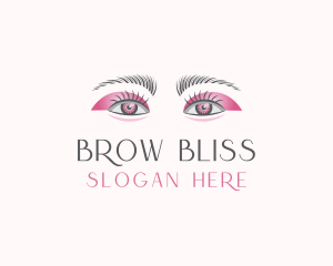 Cosmetic Beauty Eye logo design