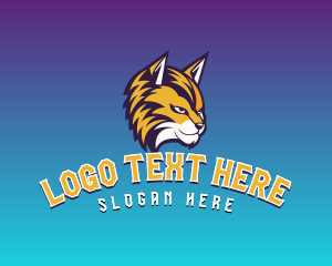 Online Gaming - Wildcat Esport Team logo design