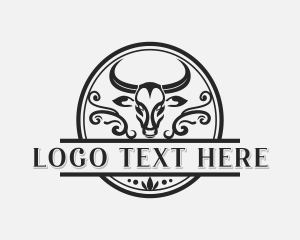 Saloon - Bull Western Saloon logo design