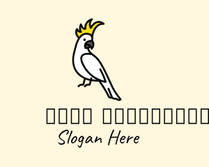 Bird - Cockatoo Bird Jungle logo design