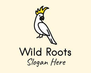 Jungle - Cockatoo Bird Jungle logo design