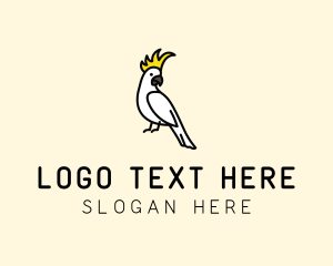 Cockatoo - Cockatoo Bird Jungle logo design