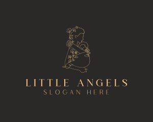 Infant Mother Childcare logo design