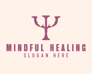 Psychiatrist - Psychologist Therapy Counseling logo design