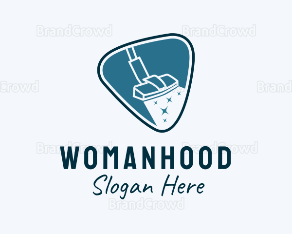 Vacuum Cleaning Cleaner Logo