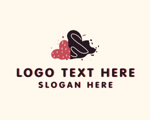 Sweets - Heart Cookie Bakery logo design