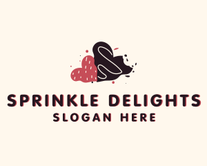 Valentine Cookie Bakery logo design