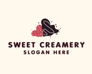 Valentine Cookie Bakery logo design