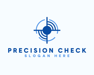 Crosshair Tactical Precision logo design