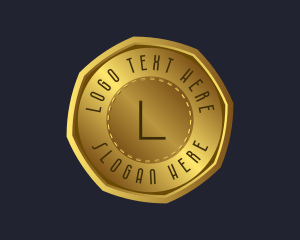 Gold Bank Currency Logo