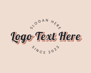 Specialty Shop - Round Casual Business logo design