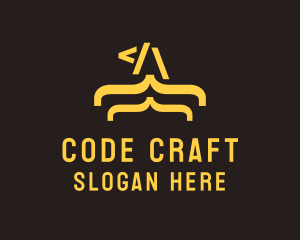 Eagle Code Programming logo design