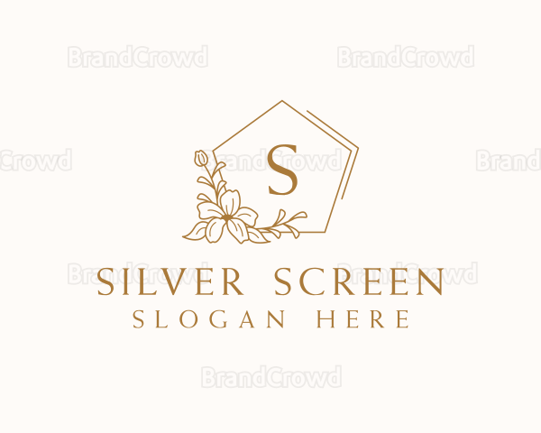 Floral Event Flower Logo