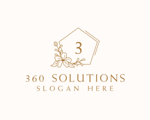 Floral Event Flower logo design