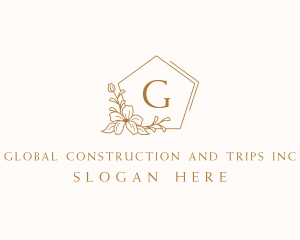 Lettermark - Floral Event Flower logo design