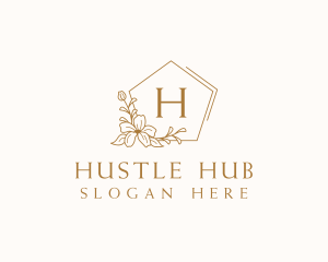 Floral Event Flower logo design