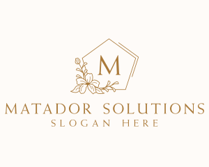 Floral Event Flower logo design