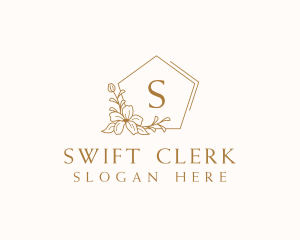 Floral Event Flower logo design