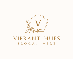 Floral Event Flower logo design