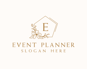 Floral Event Flower logo design