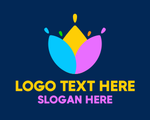 Print - Flower Printing Service logo design
