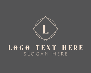 Crafting - Geometric Minimalist Artisan logo design