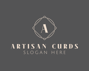 Geometric Minimalist Artisan logo design