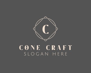 Geometric Minimalist Artisan logo design