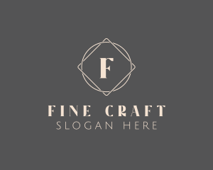 Geometric Minimalist Artisan logo design