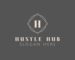 Geometric Minimalist Artisan logo design