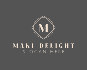 Geometric Minimalist Artisan logo design