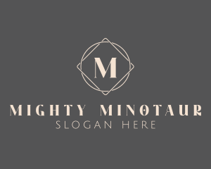 Geometric Minimalist Artisan logo design