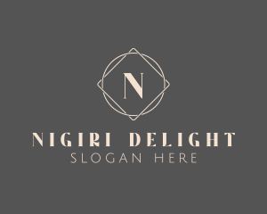 Geometric Minimalist Artisan logo design