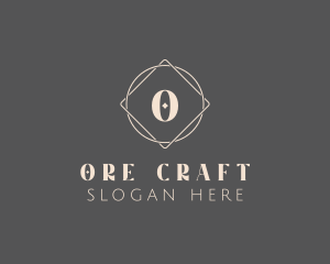 Geometric Minimalist Artisan logo design