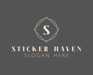 Geometric Minimalist Artisan logo design