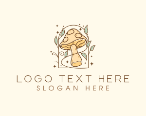 Psychedelic - Mushroom Psychedelic Fungi logo design