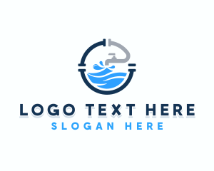 Pipe - Pipe Faucet Plumbing logo design