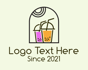 milk tea shop-logo-examples