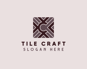 Floor Tile Parquet logo design