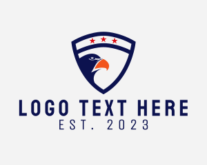 League - Falcon Team Crest logo design