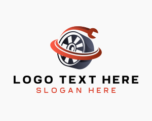 Vulcanizing - Tire Auto Maintenance logo design