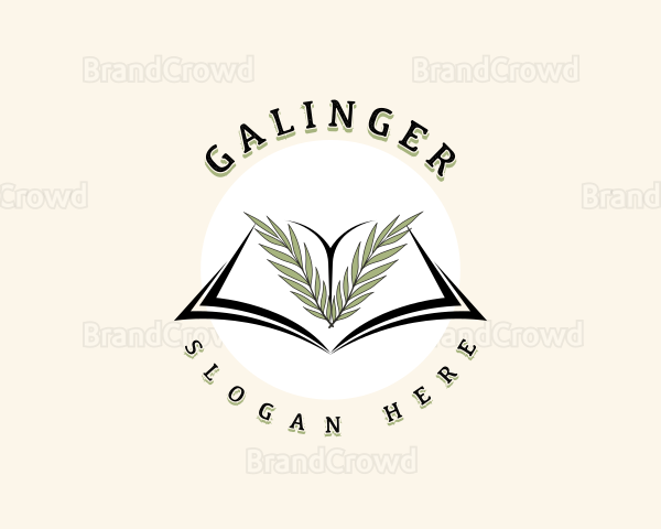 Vintage Book Publisher Logo