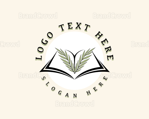 Vintage Book Publisher Logo