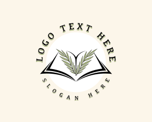 Library - Vintage Book Publisher logo design