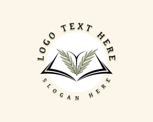 Vintage Book Publisher Logo