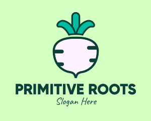 Turnip Vegetable Farm  logo design