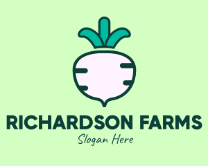 Turnip Vegetable Farm  logo design