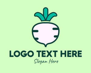 Turnip Vegetable Farm  Logo